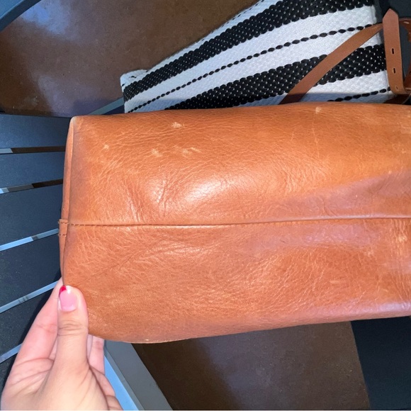 Madewell The Zip-Top Medium Transport Tote - Picture 6 of 7
